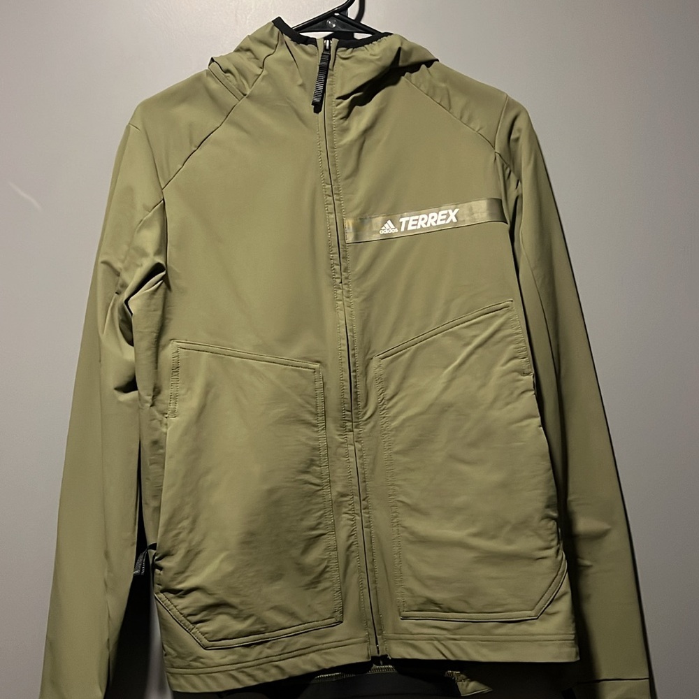 Adidas Terrex Men's Khaki Performance Jacket
